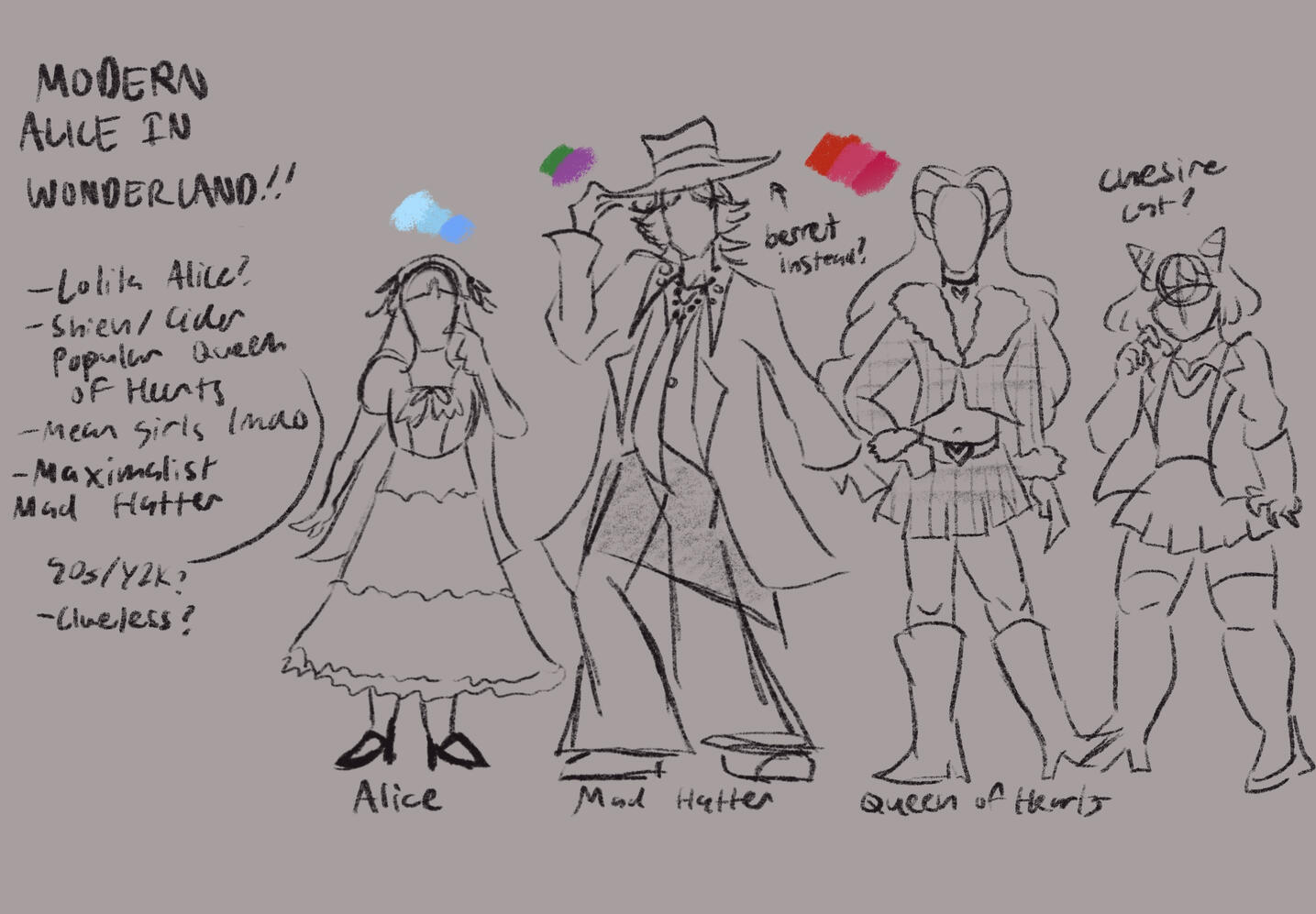 Wonderland Characters