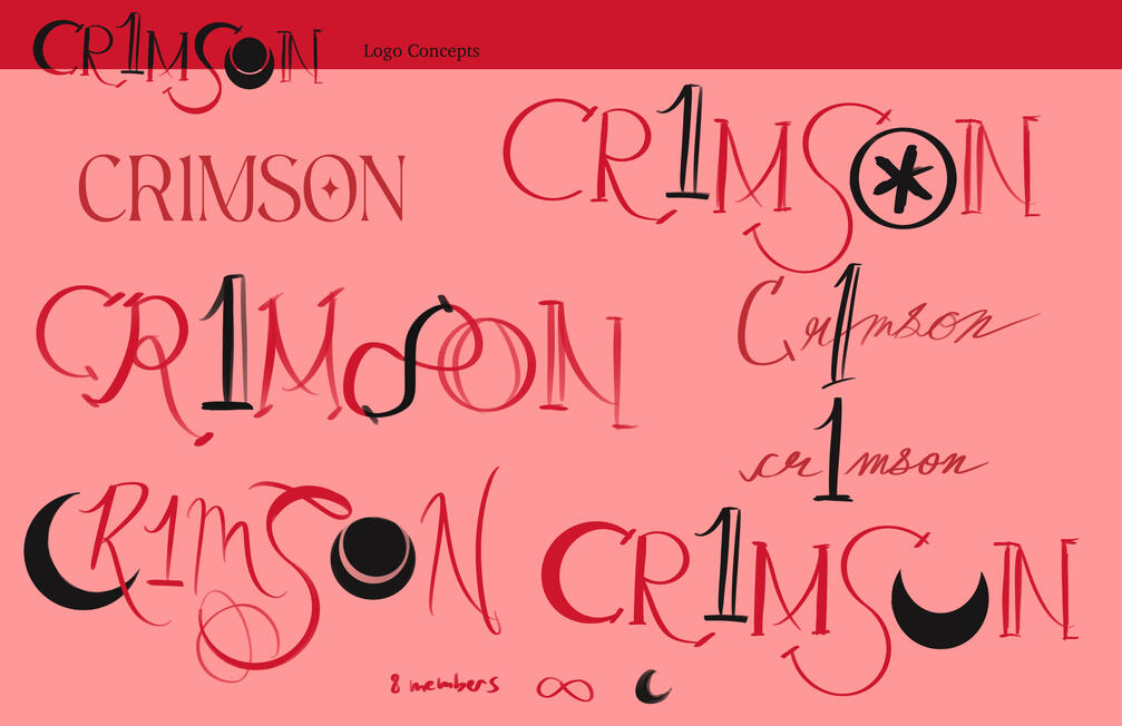 CR1MSON Logos