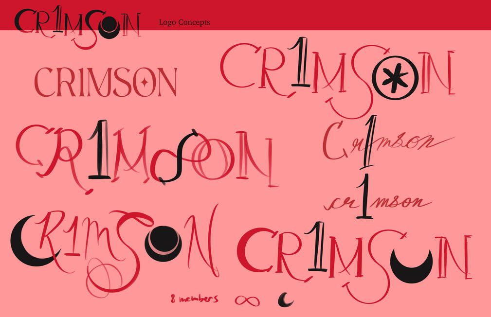 CR1MSON Logos