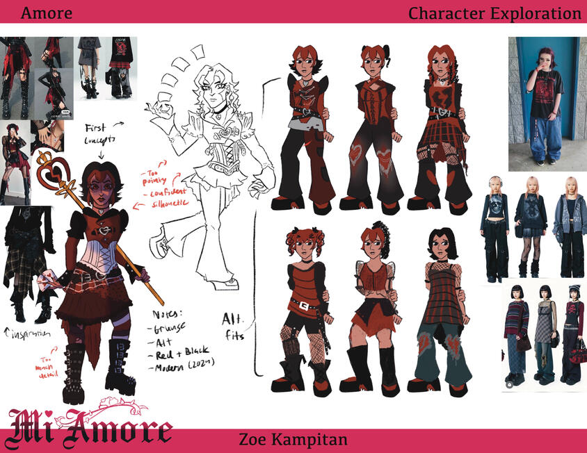 Amore Character Exploration