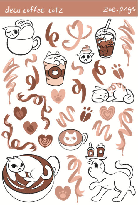Deco Coffee Catz